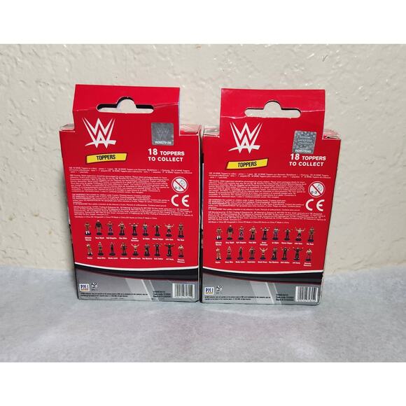 WWE Toppers The Rock, Jeff Hardy New Sealed Set Of 2 - Picture 7 of 7